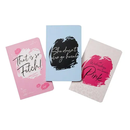 Mean Girls Pocket Notebook Collection (Set of 3) - Paperback