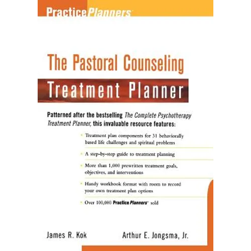 The Pastoral Counseling Treatment Planner - Paperback