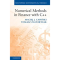 Numerical Methods in Finance with C++ - Paperback
