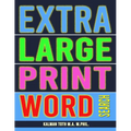 Extra Large Print Word Search: 102 Giant Print Themed Word Search Puzzles - Paperback