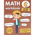 Math Workbook Grade 6 (Ages 11-12): A 6th Grade Math Workbook For Learning Aligns With National Common Core Math Skills - Paperback