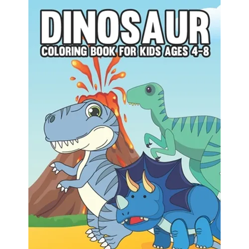 Dinosaur Colouring Book for Kids - Paperback