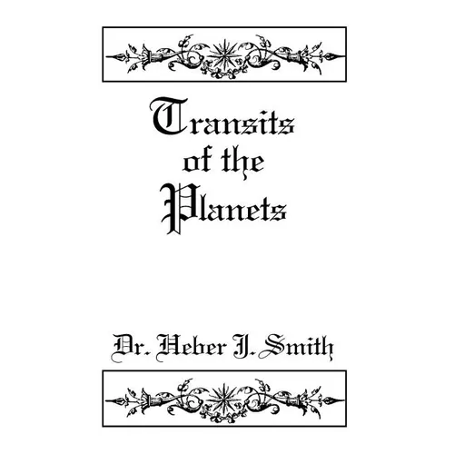 Transits of the Planets - Paperback