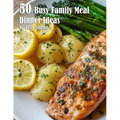 50 Busy Family Dinner Meal Ideas - Paperback