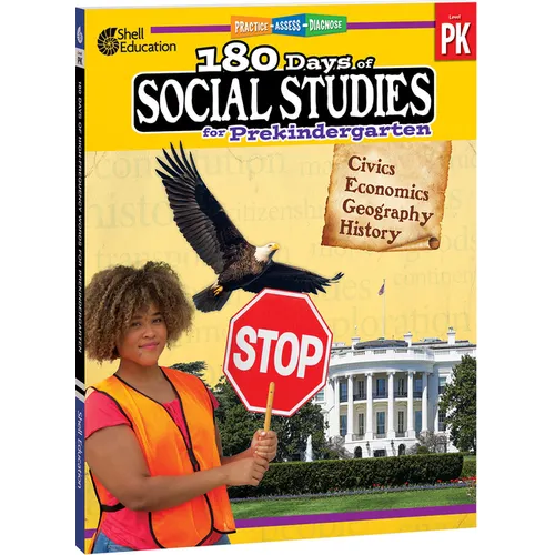 180 Days(tm) Social Studies for Prekindergarten: Practice, Assess, Diagnose - Paperback
