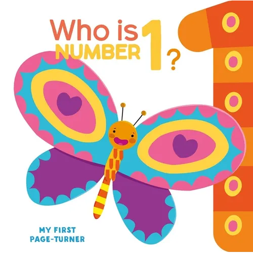 My First Page Turner Who Is Number 1? - Board Book