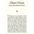 Ghost Pains - Paperback