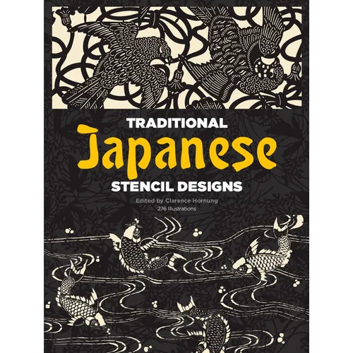 Traditional Japanese Stencil Designs - Paperback
