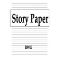 Story Paper: 100 Pages 8.5" X 11" - Paperback