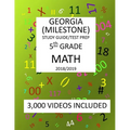 5th Grade GEORGIA MILESTONE, 2019 MATH, Test Prep: : 5th Grade GEORGIA MILESTONE 2019 MATH Test Prep/Study Guide - Paperback