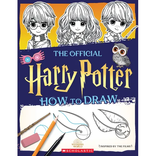 The Official Harry Potter How to Draw - Paperback