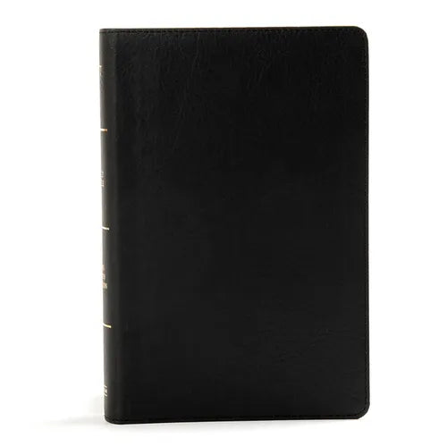 KJV Large Print Personal Size Reference Bible, Black Leathertouch - Imitation Leather