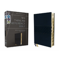 Niv, Thinline Reference Bible (Deep Study at a Portable Size), Leathersoft, Navy, Red Letter, Thumb Indexed, Comfort Print - Imitation Leather