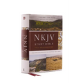 NKJV Study Bible, Hardcover, Full-Color, Red Letter Edition, Comfort Print: The Complete Resource for Studying God's Word - Hardcover