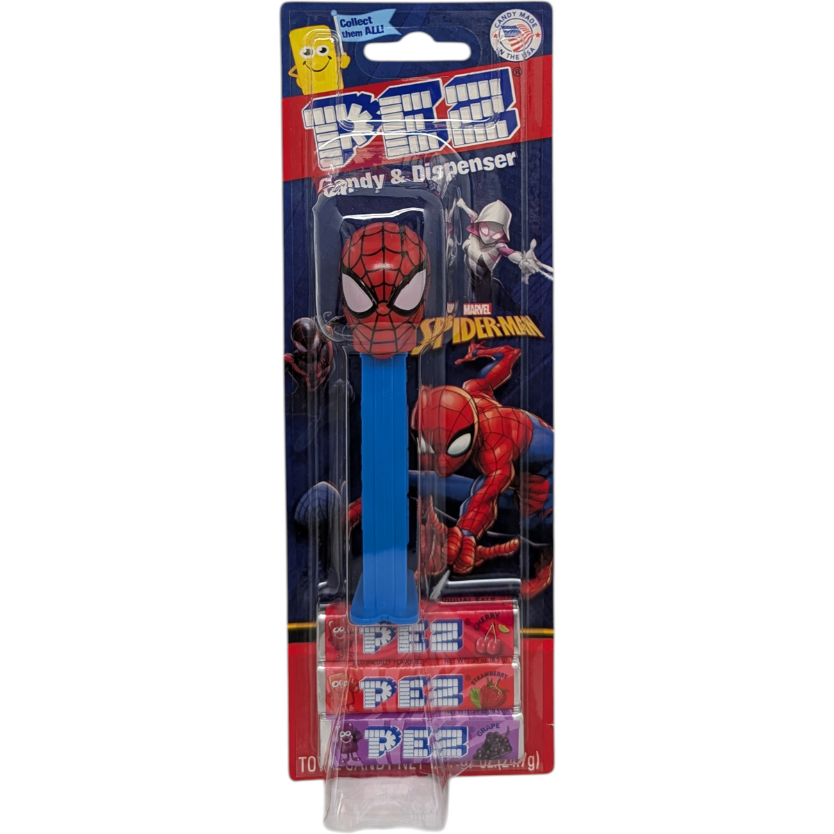 Pez Candy Dispenser - Marvel - Spiderman