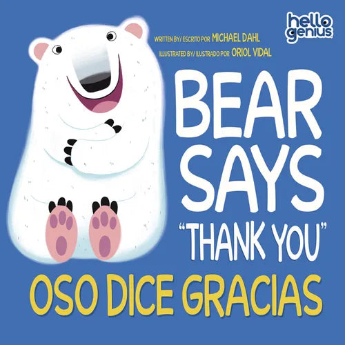 Bear Says Thank You/Oso Dice Gracias - Board Book