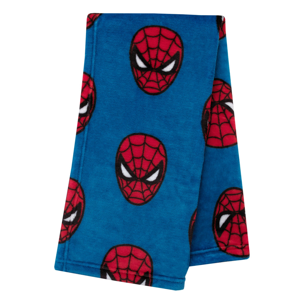 Spider-Man Royal Blue and Red Super Soft Baby Blanket