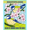 Birds Color By Number: Easy Coloring Pages(Activity Books for Adult) - Paperback