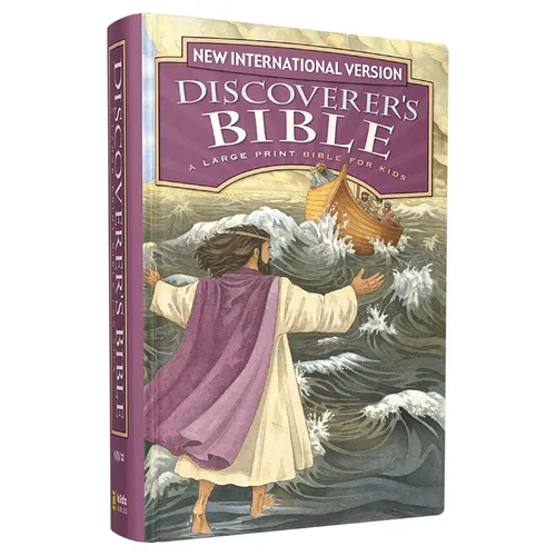 Niv, Discoverer's Bible, Large Print, Hardcover - Hardcover