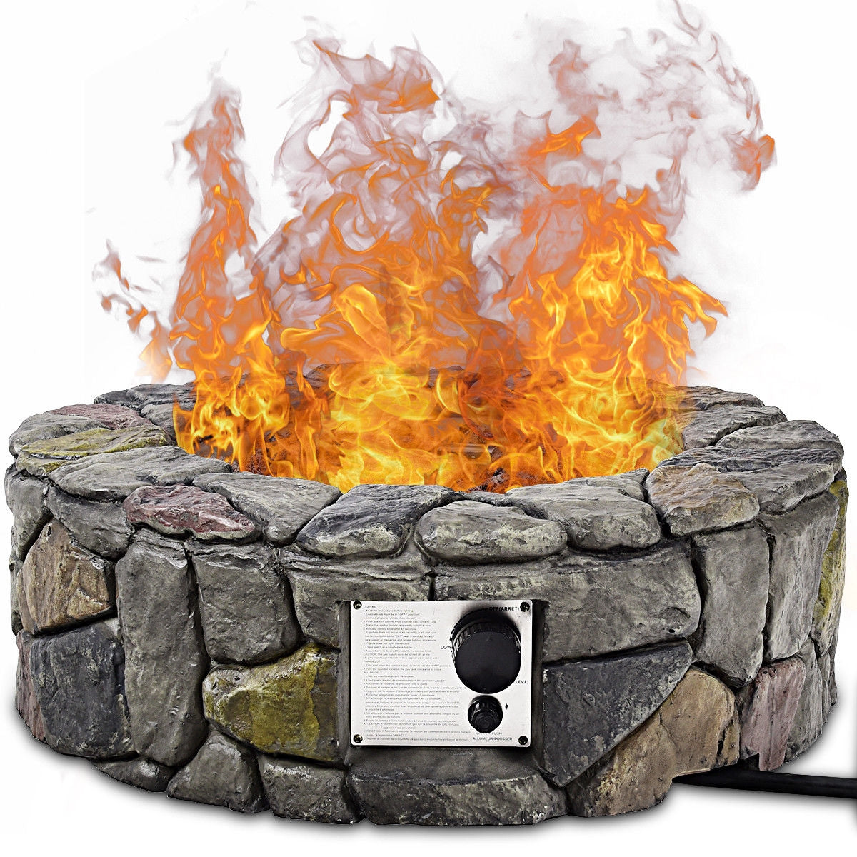 28 Inch Propane Gas Fire Pit