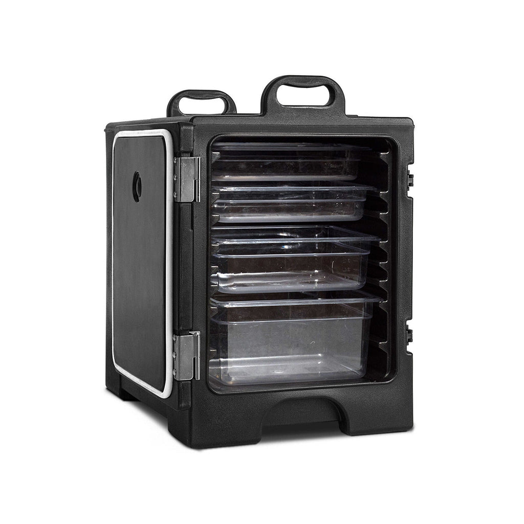 81 Quart Capacity End-loading Insulated Food Pan Carrier with Handles