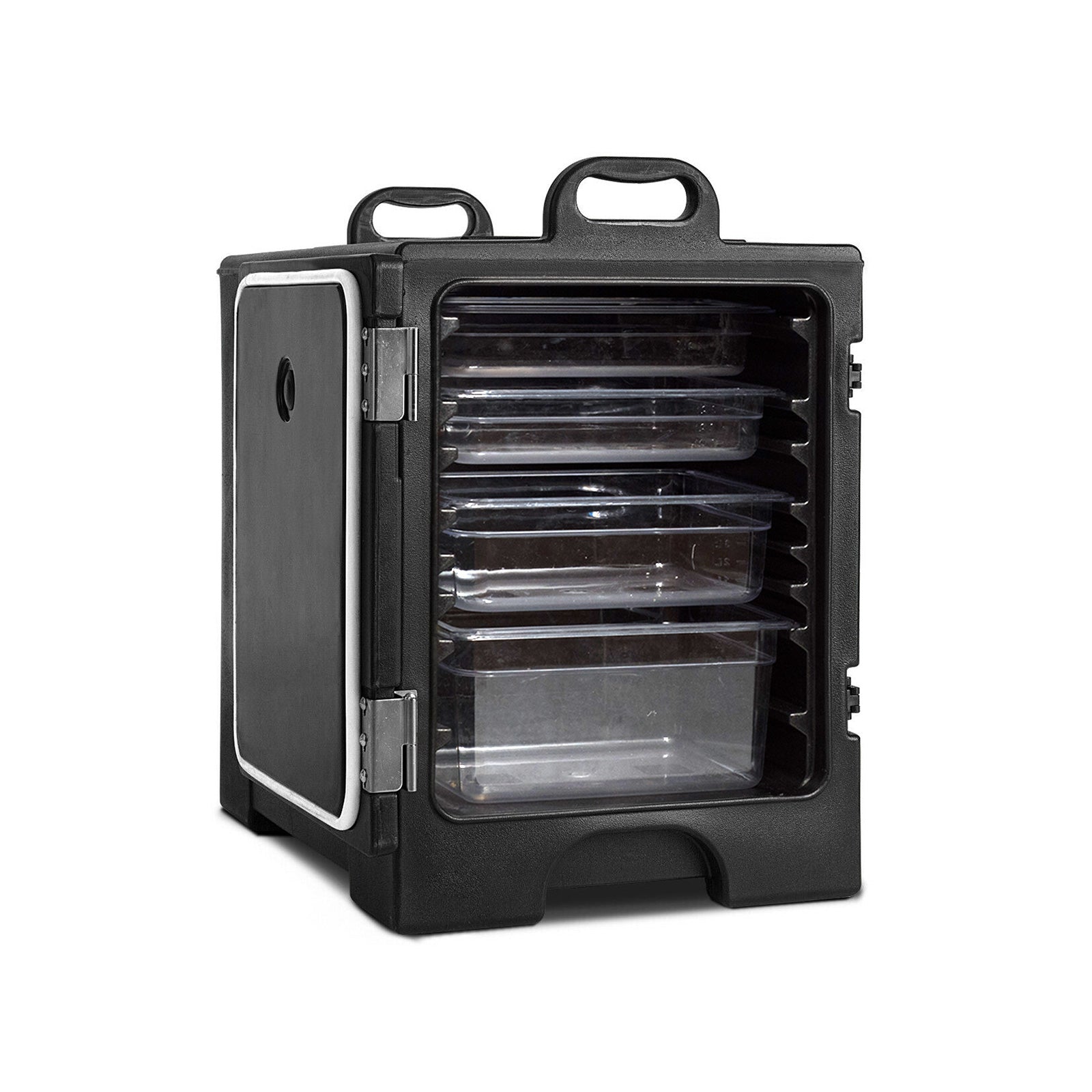 81 Quart Capacity End-loading Insulated Food Pan Carrier with Handles
