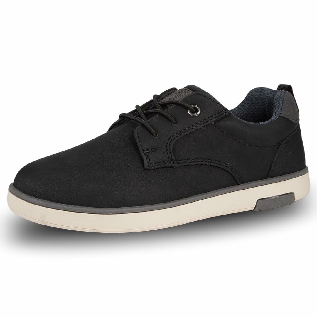 Deer Stags Conrad JR Oxford Boys Shoes Black Size 11 Little Kid