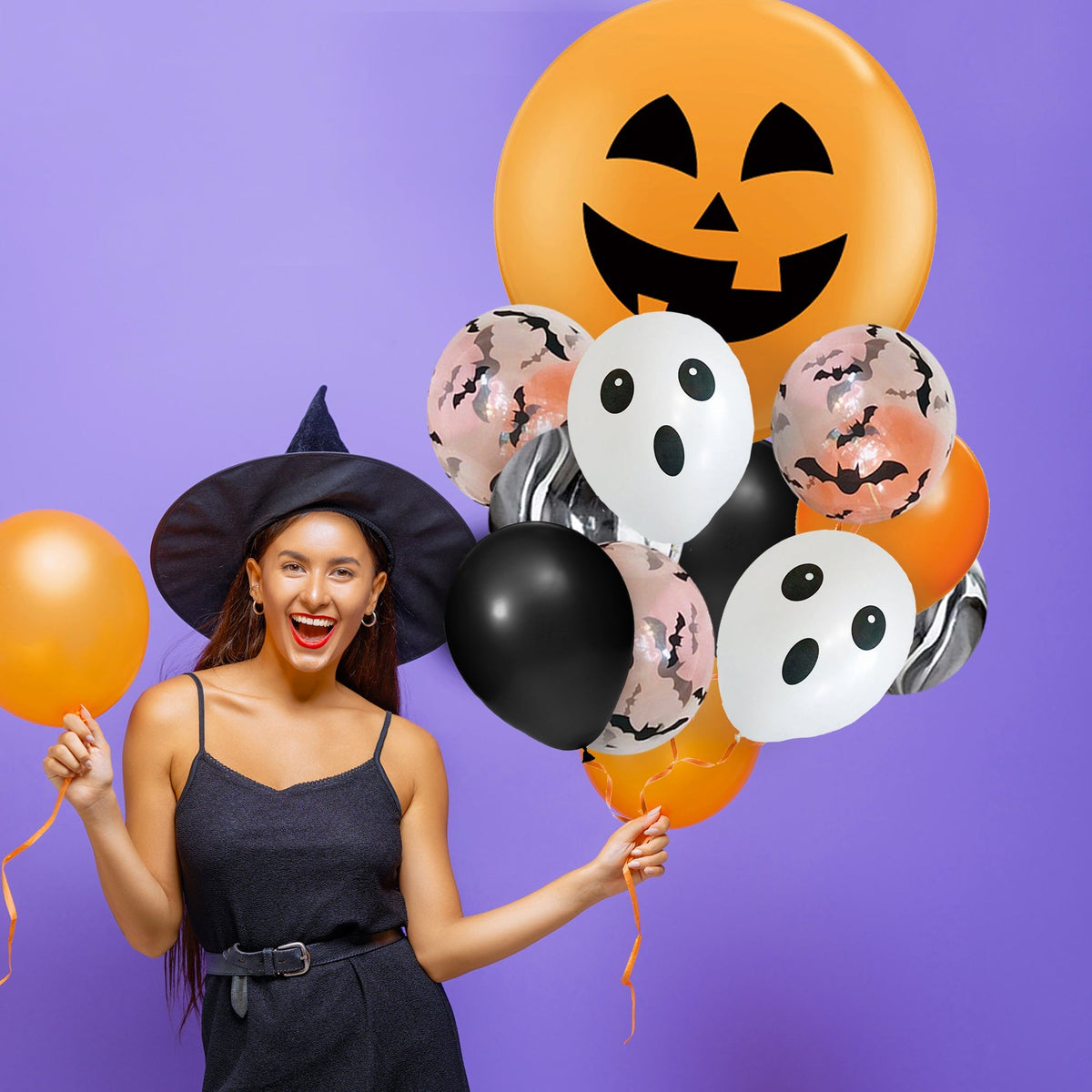 Classic Halloween Balloon Bouquet