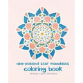 Nine-pointed Star Mandalas, Coloring Book - Paperback