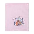 The Little Mermaid Pink Ariel Cute by Nature Super Soft Baby Blanket