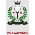 Golf Notebook: 6x9 Golf Log Book with Scorecards and Monthly STATS Tracker - Paperback