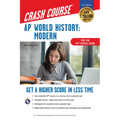 Ap(r) World History: Modern Crash Course, Book + Online: Get a Higher Score in Less Time - Paperback