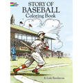 Story of Baseball Coloring Book - Paperback