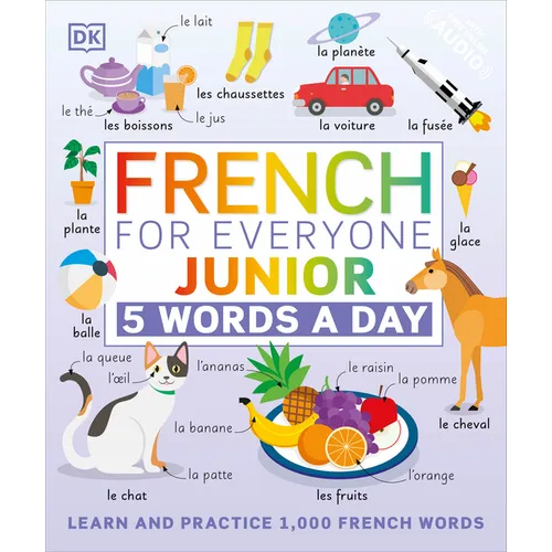French for Everyone Junior: 5 Words a Day - Paperback