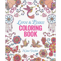 Love & Peace Coloring Book - Paperback