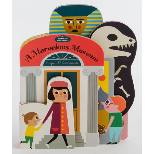 Bookscape Board Books: A Marvelous Museum: (Artist Board Book, Colorful Art Museum Toddler Book) - Board Book