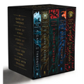 George R. R. Martin's a Game of Thrones 5-Book Boxed Set (Song of Ice and Fire Series): A Game of Thrones, a Clash of Kings, a Storm of Swords, a Feas - Boxed Set