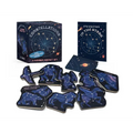 Constellations: A Wooden Magnet Set: With Glow-In-The Dark Poster! - Paperback