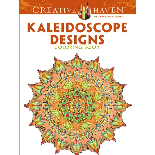 Creative Haven Kaleidoscope Designs Coloring Book - Paperback