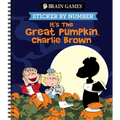 Brain Games - Sticker by Number: It's the Great Pumpkin, Charlie Brown (Halloween) - Spiral