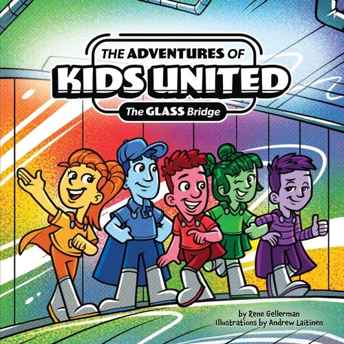 The Adventures of Kids United: The Glass Bridge - Paperback