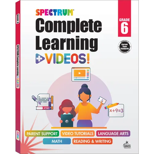 Spectrum Complete Learning + Videos Workbook: Volume 71 - Paperback