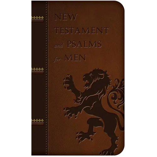 New Testament and Psalms for Men - Imitation Leather