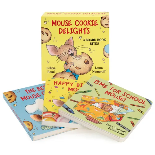 Mouse Cookie Delights: 3 Bites: The Best Mouse Cookie; Happy Birthday, Mouse!; Time for School, Mouse! - Boxed Set
