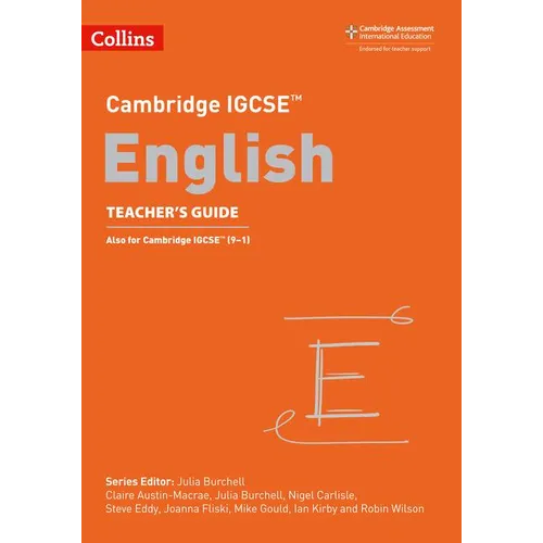 Cambridge Igcse(r) English Teacher Guide - Paperback