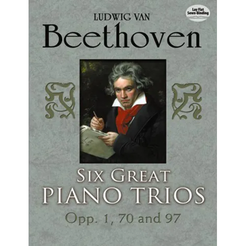Six Great Piano Trios in Full Score - Paperback