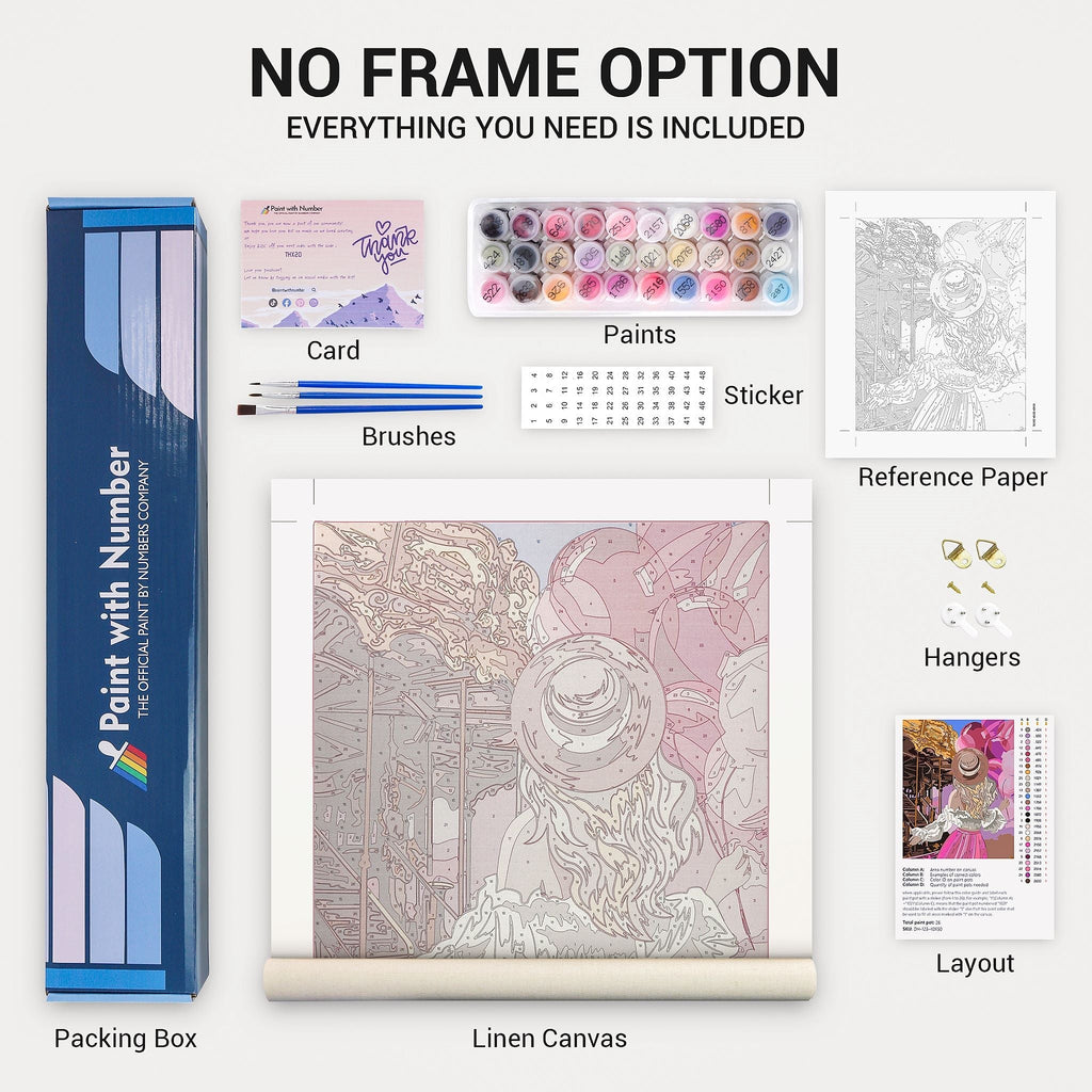 Custom Paint by Numbers Kit (Made in USA | Ships From USA)