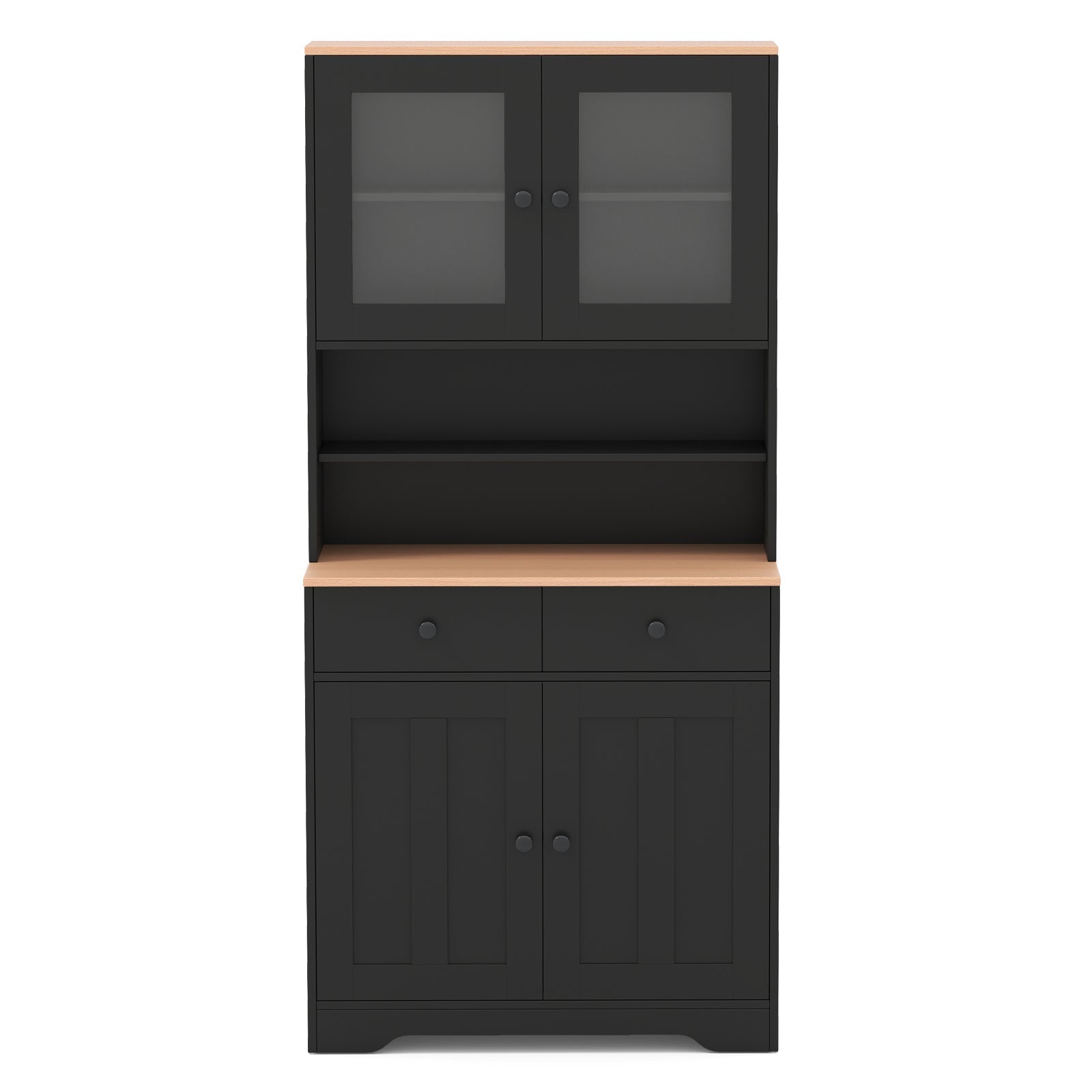 Pantry Cabinet with 2 Removable Shelves