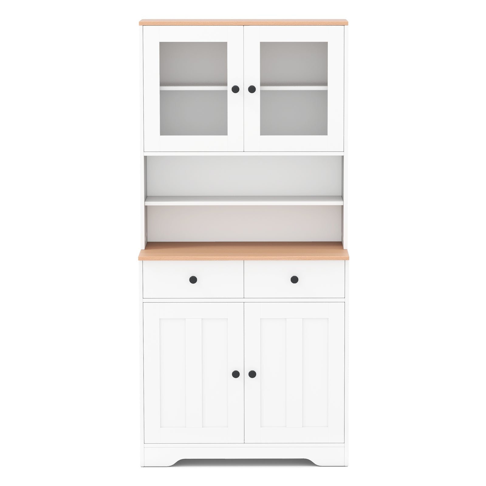 Pantry Cabinet with 2 Removable Shelves