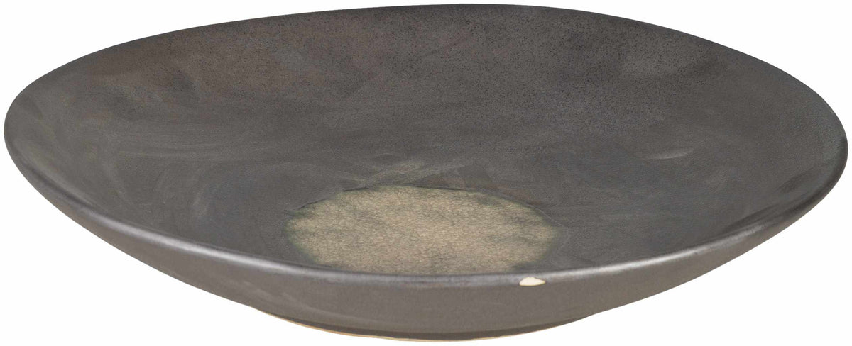 Paterson Dark Brown Ceramic Outdoor Decorative Accent